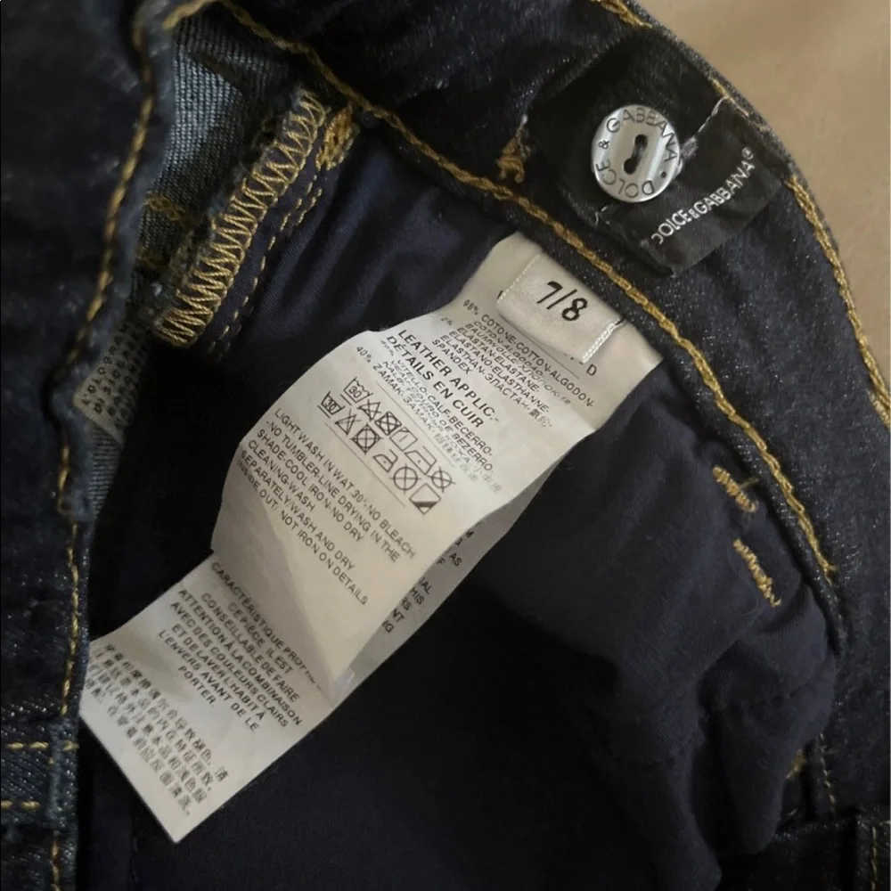 Boys dolce & Gabbana jeans size 7/8 - Picture 1 of 4
